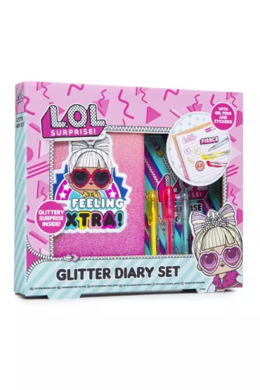 Zestaw notes brokatowy L.O.L. Surprise!