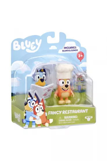 Bluey Figurka Ekskluzywna restauracja 2 szt