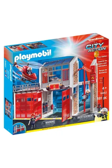 Playmobil City Action Duża remiza strażacka 9462