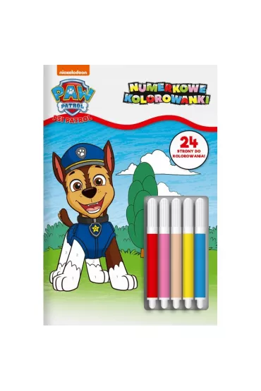 Psi Patrol. Numerkowe Kolorowanki