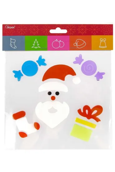 Świąteczne naklejki żelowe