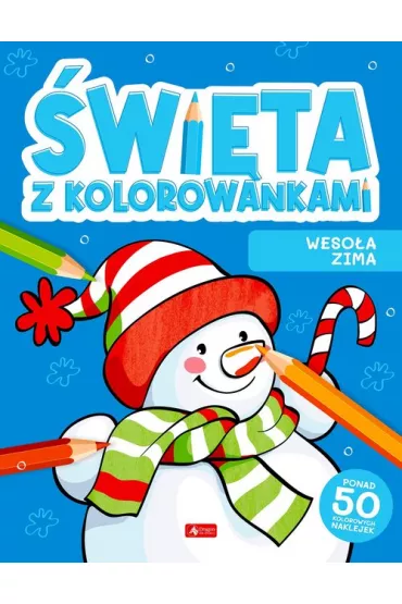 Wesoła Zima. Święta Z Kolorowankami