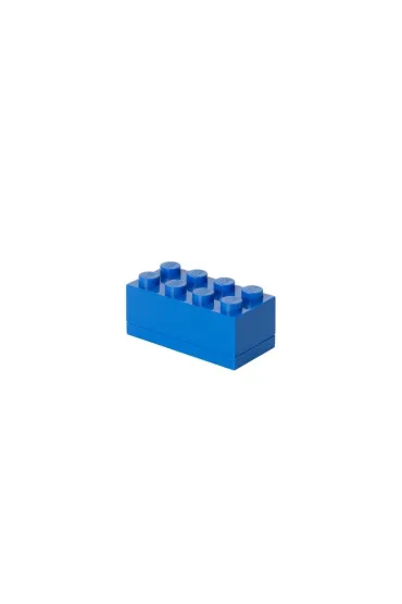 Minipudełko klocek LEGO 8 Niebieskie