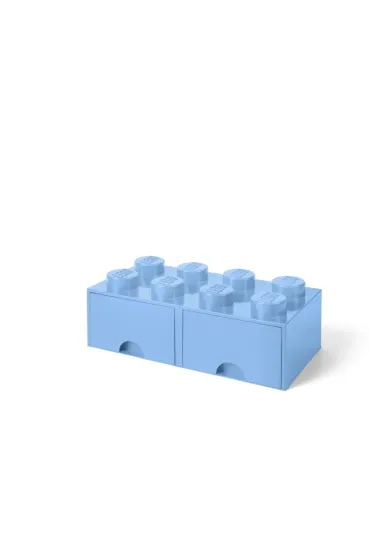 Szuflada klocek LEGO Brick 8 Jasnoniebieska