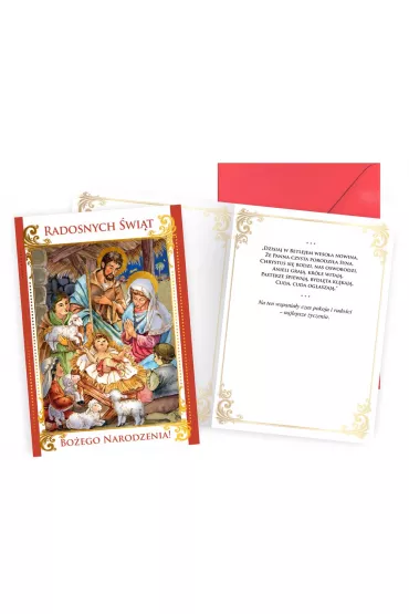 Karnet B6 Boże Narodzenie