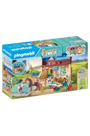Playmobil Horses of Waterfall Hipoterapia i lecznica zwierząt 71352