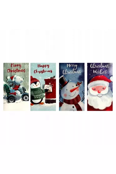 Karnety etui na pieniądze z kopertami 4 szt