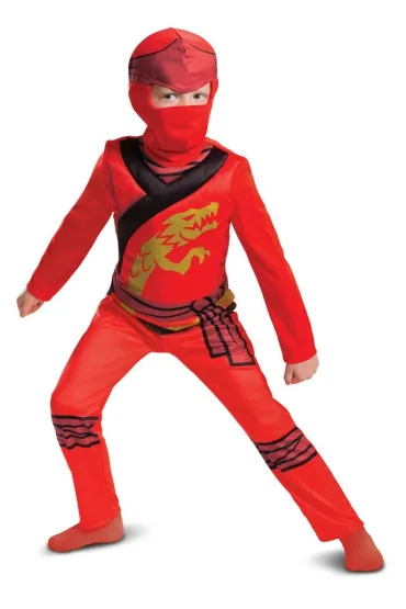 Strój dziecięcy - Ninjago Kai - rozmiar S