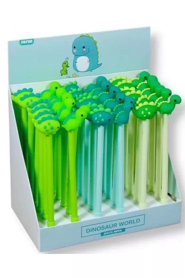 Długopis dinosaur niebieski