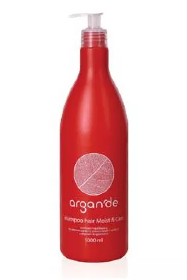 Argan'de Moist & Care Shampoo szampon nawilżający z olejkiem arganowym do włosów cienkich, zniszczonych i suchych