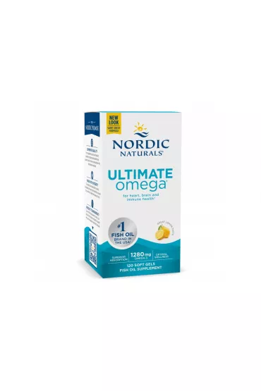 Ultimate Omega 1280 mg Lemon Flavor - suplement diety