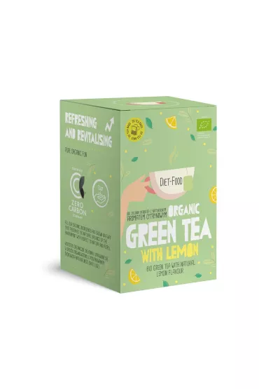 Herbata zielona o smaku cytrynowym (green tea with lemon)