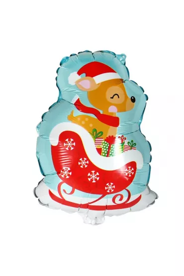Świąteczny balon foliowy figurka