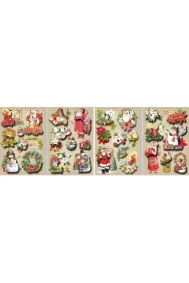 Naklejki na folii 20x27cm MIX