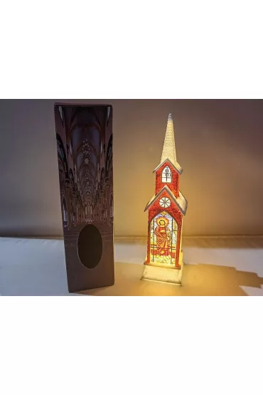 Lampka ledowa z motywem świątecznym