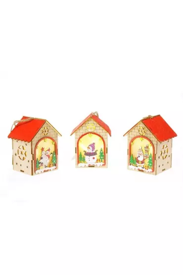 Lampka ledowa z motywem świątecznym