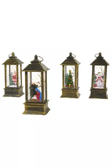 Lampka ledowa z motywem świątecznym