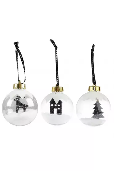 Bombka ze sztucznym śniegiem