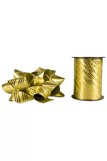 Zestaw do dekoracji prezentów w paski