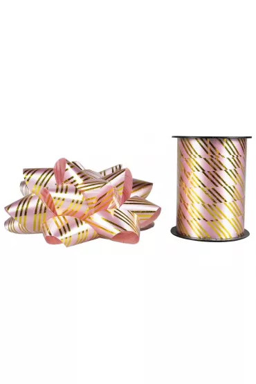 Zestaw do dekoracji prezentów w paski