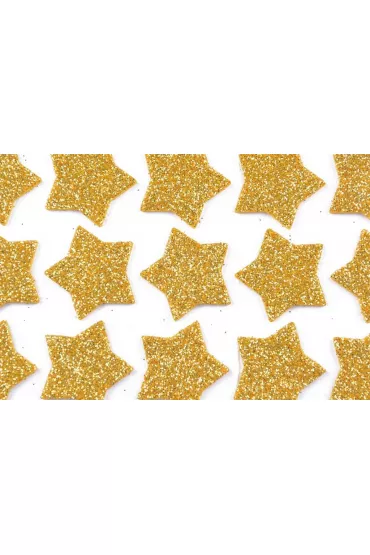 Naklejki brokatowe z pianki