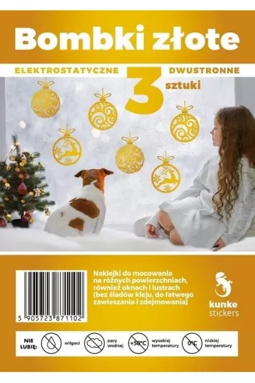 Bombki dwustronne elektrostatyczne