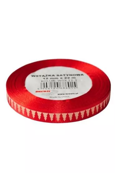 Wstążka satynowa Boże Narodzenie WSX12-1