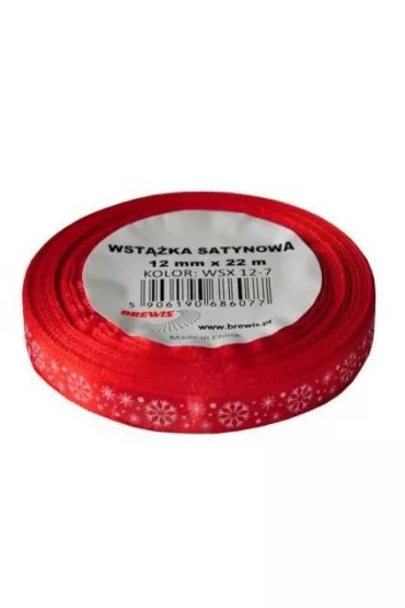 Wstążka satynowa Boże Narodzenie WSX12-7