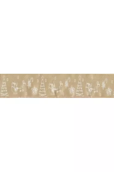 Wstążka satynowa Boże Narodzenie WSX25-13