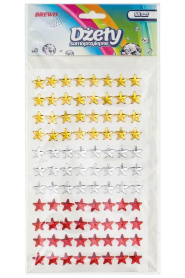 Dżety samoprzylepne gwiazdki