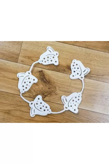 Dekoracja piankowa dzwonki