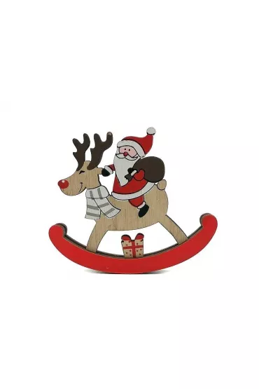 Dekoracja świąteczna drewniana