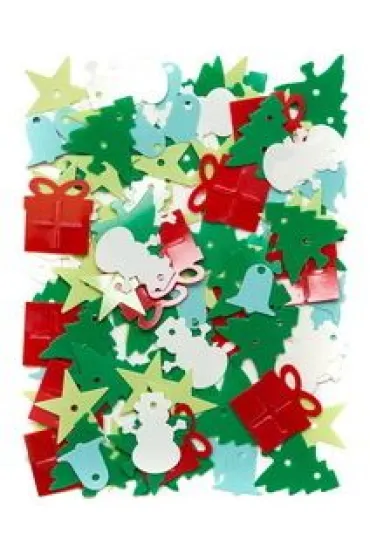 Cekiny - świąteczny