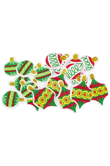 Naklejki z pianki bombki