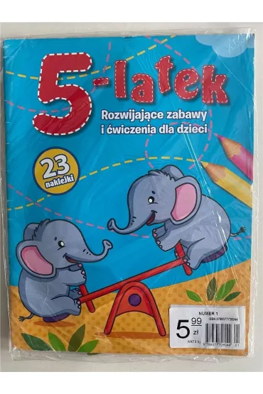 Pakiet 5-latek + kolorowamka MIX