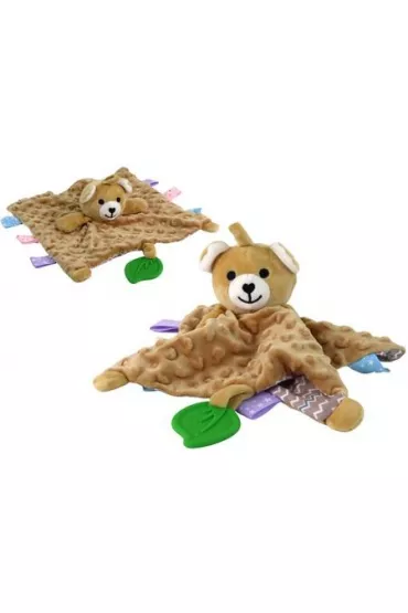 Przytulanka miś pluszowa kocyk wypustki