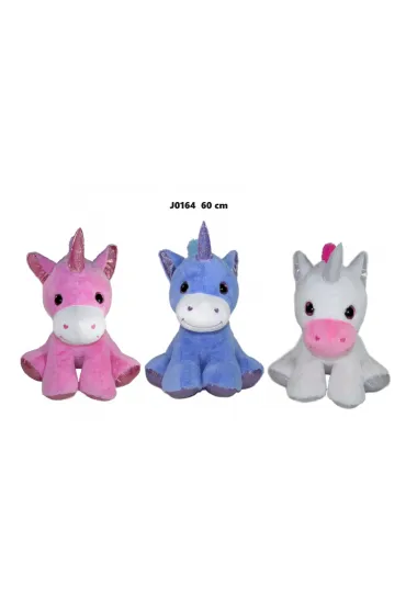 PLUSZAK JEDNOROZEC 60CM SIEDZACY SA
