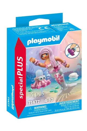 Syrenka z ośmiornicą pryskającą wodą 71477