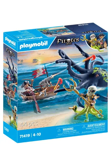 Playmobil Pirates Walka z gigantyczną ośmiornicą 71419