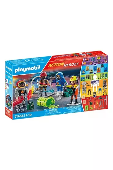 Playmobil Action Heroes My Figures Straż pożarna 71468