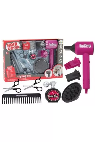 Zestaw Fryzjerski salon piękności 10el