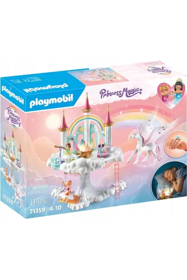 Playmobil Princess Magic Niebiański tęczowy zamek 71359