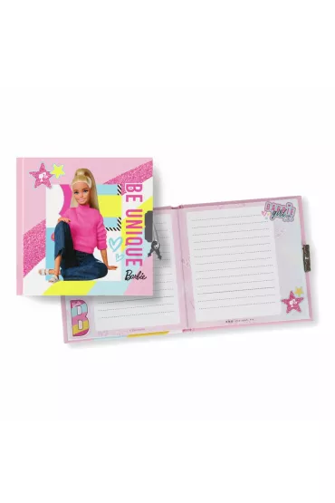 Pamiętnik na kłódkę Barbie
