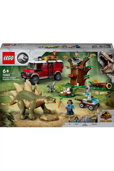 LEGO Jurassic World Dinomisje: odkrycie stegozaura 76965