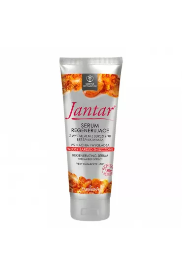 Jantar serum do włosów regenerujące z wyciągiem z bursztynu