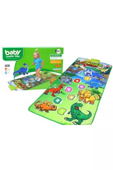 Mata taneczna dinozaury dźwięki