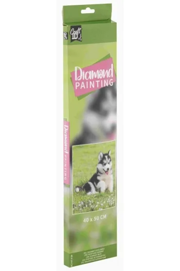 Diamentowy obraz Pies