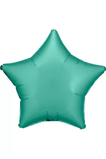 Balon foliowy Lustre Jade Green gwiazda