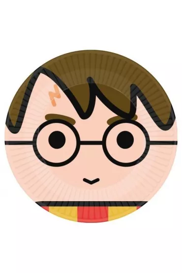 Talerze owalne papierowe Harry Potter