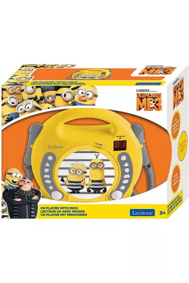 Przenośny odtwarzacz CD Minionki Lexibook RCDK100DES